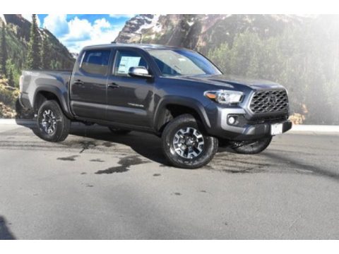 Magnetic Gray Metallic Toyota Tacoma TRD Off Road Double Cab 4x4.  Click to enlarge.