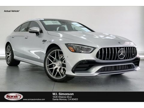 Iridium Silver Metallic Mercedes-Benz AMG GT 53.  Click to enlarge.