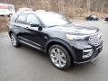 Front 3/4 View of 2020 Ford Explorer Platinum 4WD #3