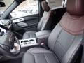 Front Seat of 2020 Ford Explorer Platinum 4WD #10