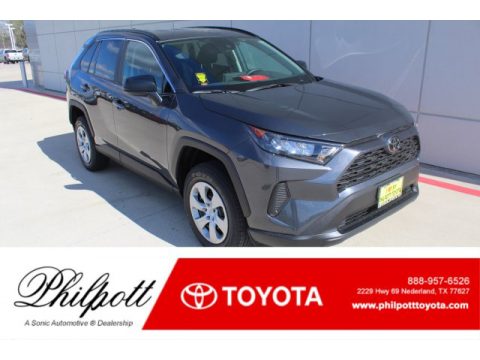 Magnetic Gray Metallic Toyota RAV4 LE.  Click to enlarge.