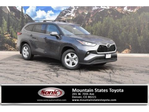 Magnetic Gray Metallic Toyota Highlander LE AWD.  Click to enlarge.