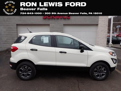 Diamond White Ford EcoSport S 4WD.  Click to enlarge.