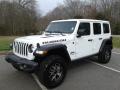 Front 3/4 View of 2020 Jeep Wrangler Unlimited Rubicon 4x4 #2