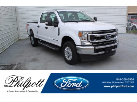 Oxford White Ford F250 Super Duty STX Crew Cab 4x4.  Click to enlarge.