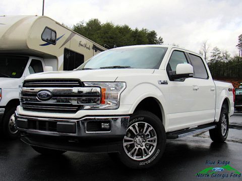 Star White Ford F150 Lariat SuperCrew 4x4.  Click to enlarge.