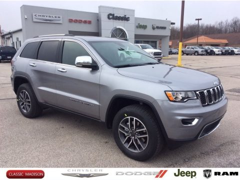 Billet Silver Metallic Jeep Grand Cherokee Limited 4x4.  Click to enlarge.