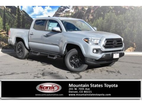 Cement Toyota Tacoma SR5 Double Cab 4x4.  Click to enlarge.