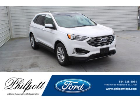 Oxford White Ford Edge SEL.  Click to enlarge.