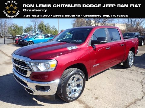 Delmonico Red Pearl Ram 1500 Big Horn Crew Cab 4x4.  Click to enlarge.