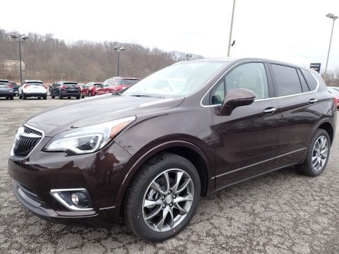 Espresso Metallic Buick Envision Essence AWD.  Click to enlarge.