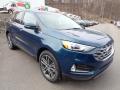Front 3/4 View of 2020 Ford Edge Titanium AWD #3