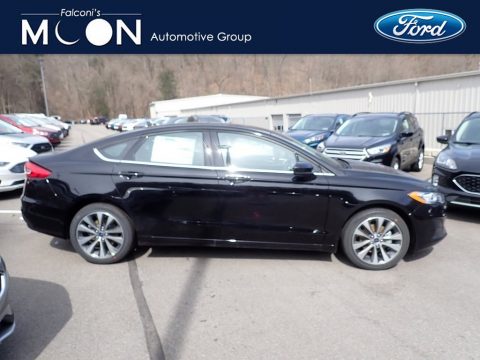 Agate Black Ford Fusion SE AWD.  Click to enlarge.