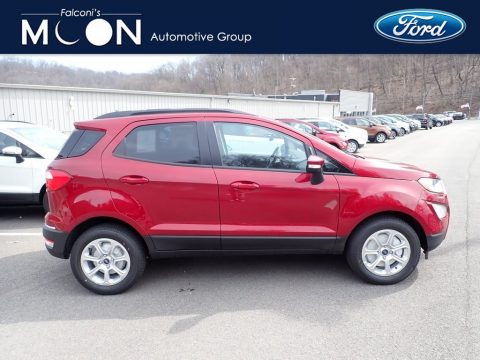 Ruby Red Metallic Ford EcoSport SE.  Click to enlarge.