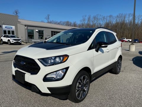 Diamond White Ford EcoSport SES 4WD.  Click to enlarge.
