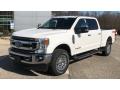 Front 3/4 View of 2020 Ford F350 Super Duty XLT Crew Cab 4x4 #2