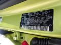 Hyundai Color Code W9Y Lime Twist #12