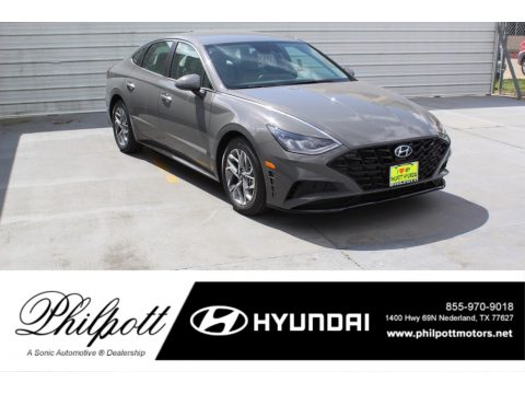Hampton Gray Hyundai Sonata SEL.  Click to enlarge.