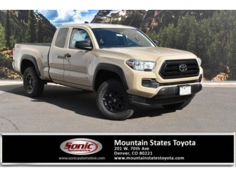 Quicksand Toyota Tacoma SX Double Cab 4x4.  Click to enlarge.