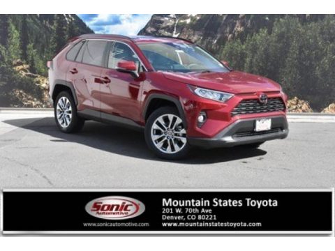 Ruby Flare Pearl Toyota RAV4 XLE Premium AWD.  Click to enlarge.