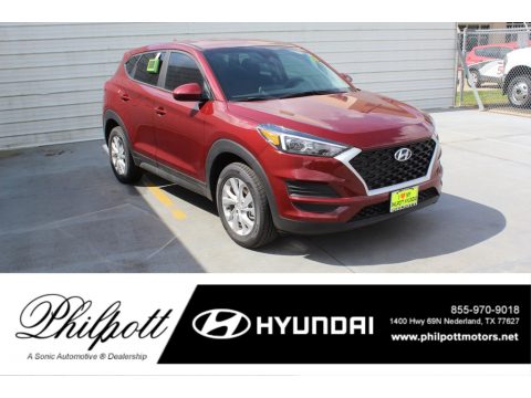 Gemstone Red Hyundai Tucson SE.  Click to enlarge.