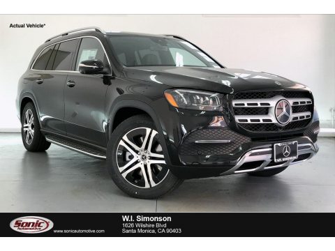 Black Mercedes-Benz GLS 450 4Matic.  Click to enlarge.