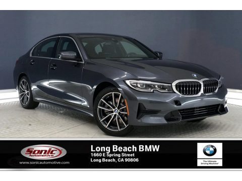 Mineral Grey Metallic BMW 3 Series 330i Sedan.  Click to enlarge.