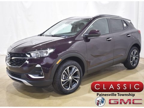 Black Currant Metallic Buick Encore GX Select AWD.  Click to enlarge.