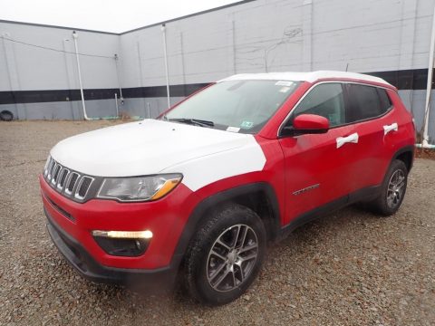 Redline Pearl Jeep Compass Latitude 4x4.  Click to enlarge.