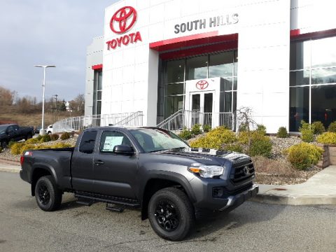 Magnetic Gray Metallic Toyota Tacoma SX Access Cab 4x4.  Click to enlarge.