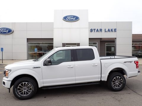 Oxford White Ford F150 XLT SuperCrew 4x4.  Click to enlarge.