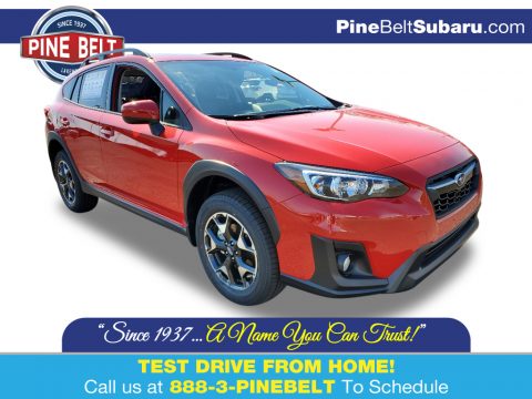 Pure Red Subaru Crosstrek 2.0 Premium.  Click to enlarge.
