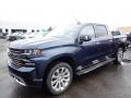 Front 3/4 View of 2020 Chevrolet Silverado 1500 High Country Crew Cab 4x4 #1