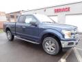 Front 3/4 View of 2020 Ford F150 XLT SuperCab 4x4 #8
