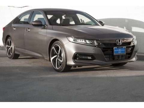 Modern Steel Metallic Honda Accord Sport Sedan.  Click to enlarge.