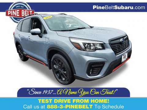 Ice Silver Metallic Subaru Forester 2.5i Sport.  Click to enlarge.