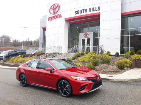 Supersonic Red Toyota Camry XSE.  Click to enlarge.
