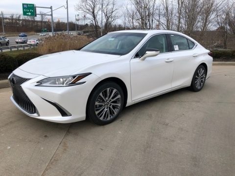 Eminent White Pearl Lexus ES 350 AWD.  Click to enlarge.
