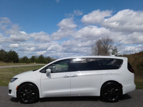 Bright White Chrysler Pacifica Touring.  Click to enlarge.
