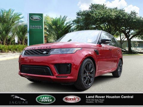 Firenze Red Metallic Land Rover Range Rover Sport HST.  Click to enlarge.