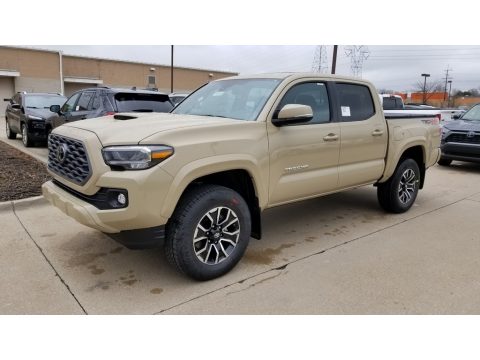 Quicksand Toyota Tacoma TRD Sport Double Cab 4x4.  Click to enlarge.