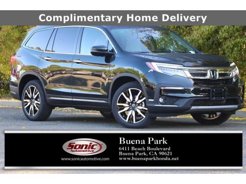 Black Forest Pearl Honda Pilot Touring.  Click to enlarge.
