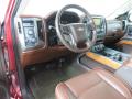 2014 Chevrolet Silverado 1500 High Country Saddle Interior #31