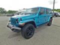 Front 3/4 View of 2020 Jeep Wrangler Unlimited Sahara 4x4 #5