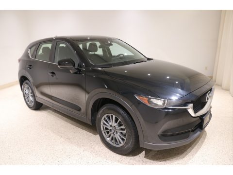 Jet Black Mica Mazda CX-5 Sport.  Click to enlarge.