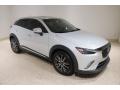 Front 3/4 View of 2017 Mazda CX-3 Grand Touring AWD #1