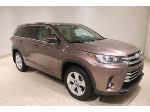 Toasted Walnut Pearl Toyota Highlander Limited AWD.  Click to enlarge.