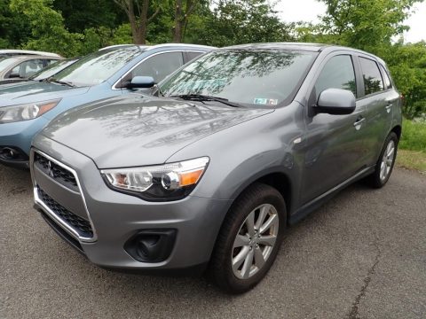 Mercury Gray Mitsubishi Outlander Sport ES AWC.  Click to enlarge.