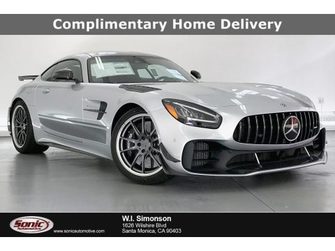 Iridium Silver Metallic Mercedes-Benz AMG GT R Coupe.  Click to enlarge.