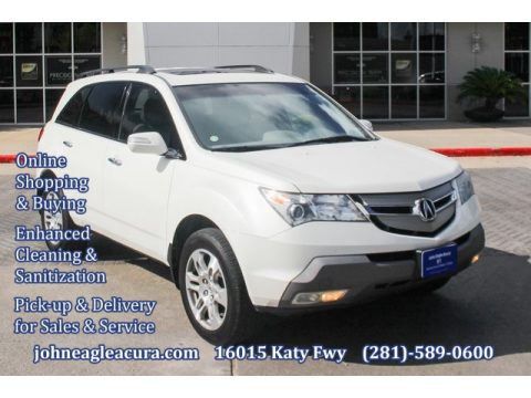 Aspen White Pearl Acura MDX Technology.  Click to enlarge.